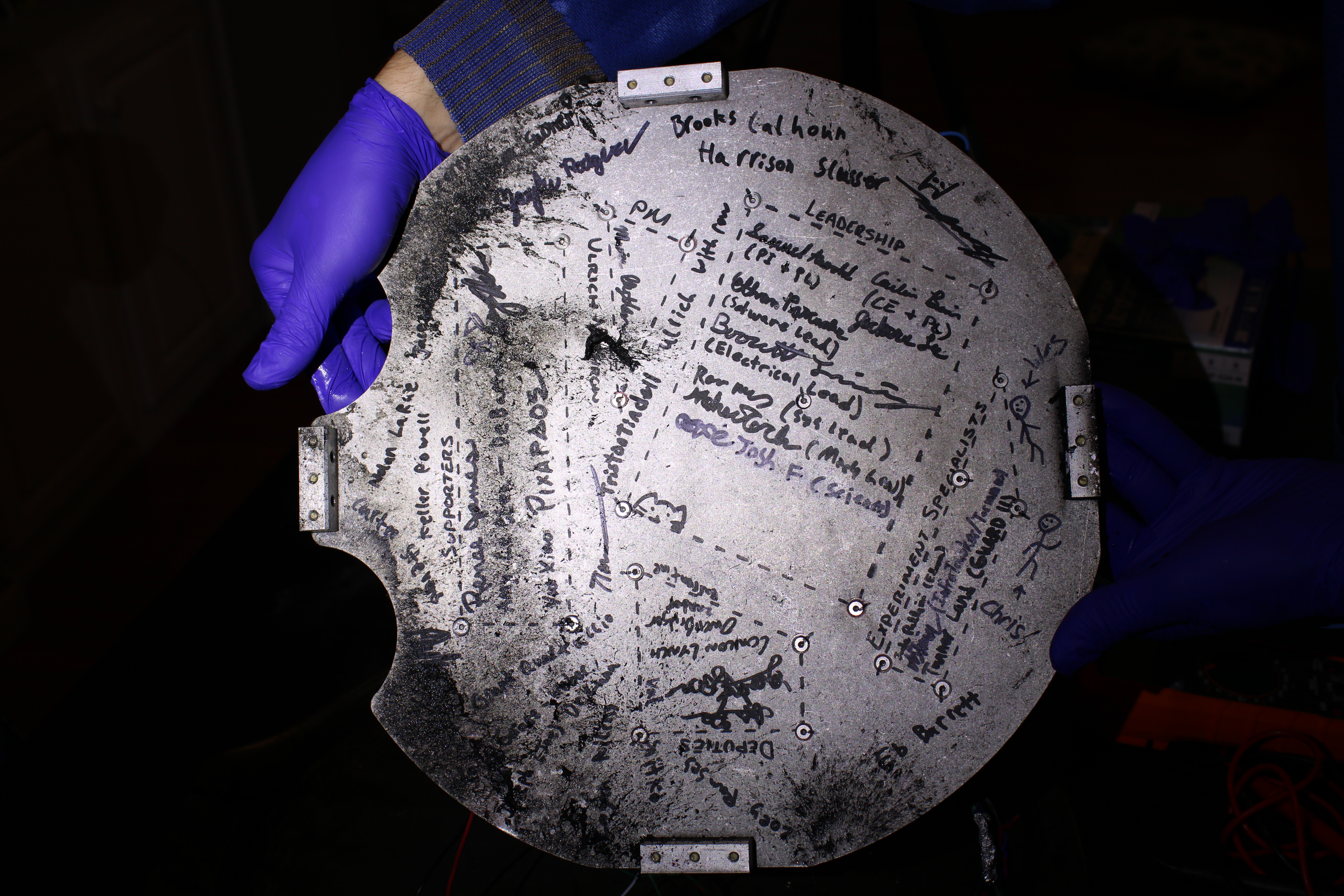 Recovered ELARA bottom view
